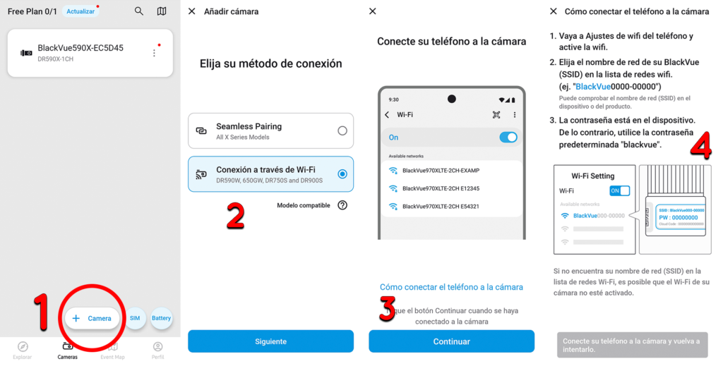 Aplicación configuración